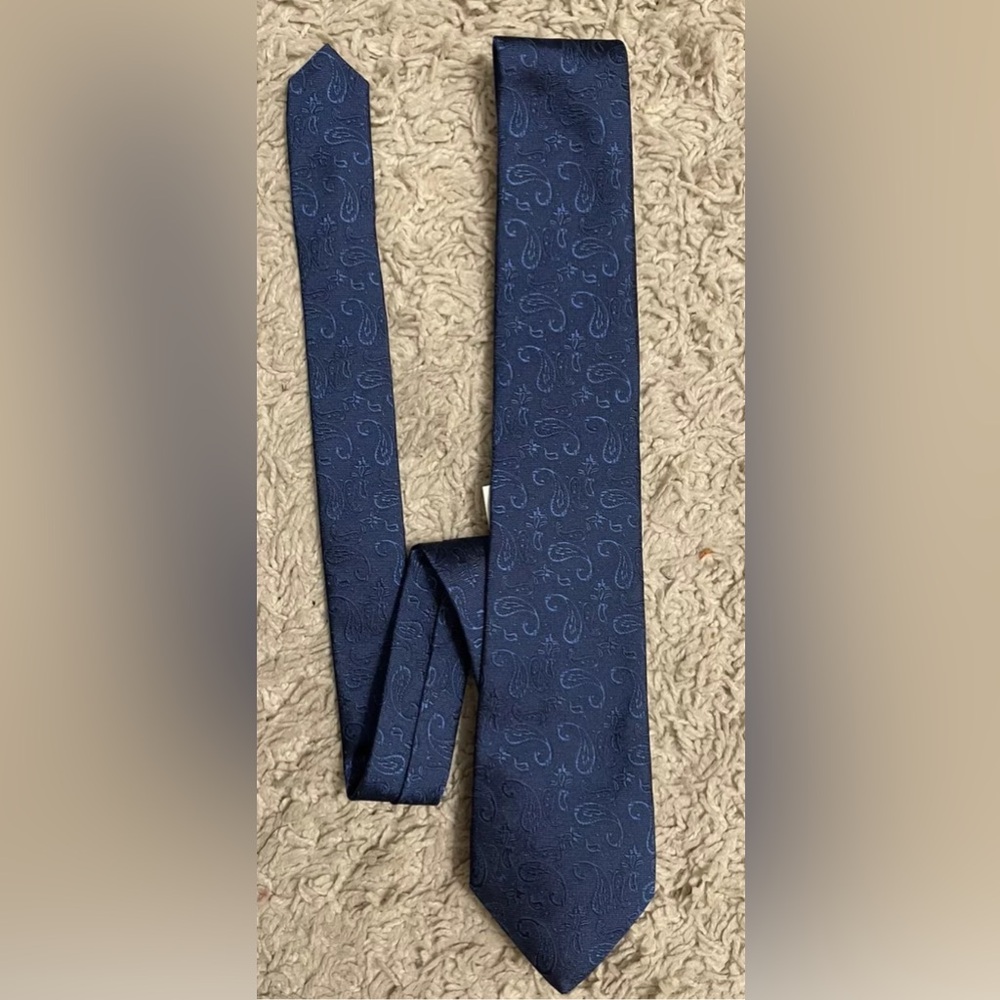 ROYAL CLASSIC blue silk neckwear tie